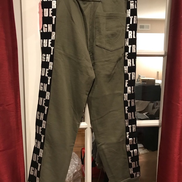 True Religion track pants men size M NWT - Picture 5 of 5
